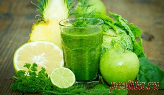 Рецепты зеленых смузи для красоты и здоровья