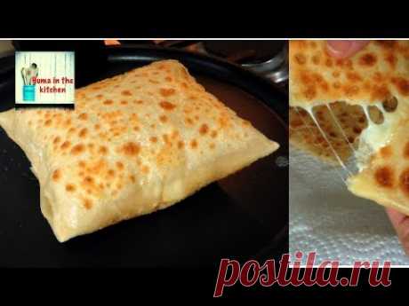 (32) Cheese Paratha Recipe - Cheese Stuffed Paratha - Vegetarian Recipe by (HUMA IN THE KITCHEN) - YouTube