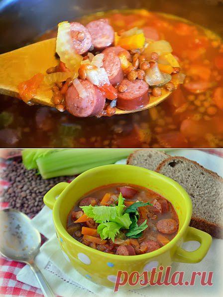 Согревающая чечевичная похлебка