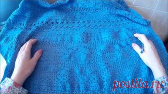 VLOG#№ 2. Маленькая хитрость. Как быстро и без схемы связать филейный узор.