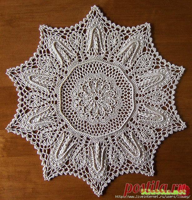 ПОТРЯСАЮЩИЕ САЛФЕТКИ КРЮЧКОМ ОТ PATRICIA KRISTOFFERSEN