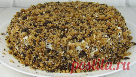 Я была удивлена насколько вкусным оказался этот ТОРТ, никогда бы не сказала, что он ИЗ ПРЯНИКОВ! (очень просто и без выпечки) | Вкусные идеи от Натали | Яндекс Дзен