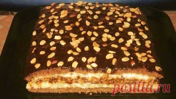 Торт «Домашний» с потрясающим вкусом. Попробовав раз, теперь готовлю постоянно!