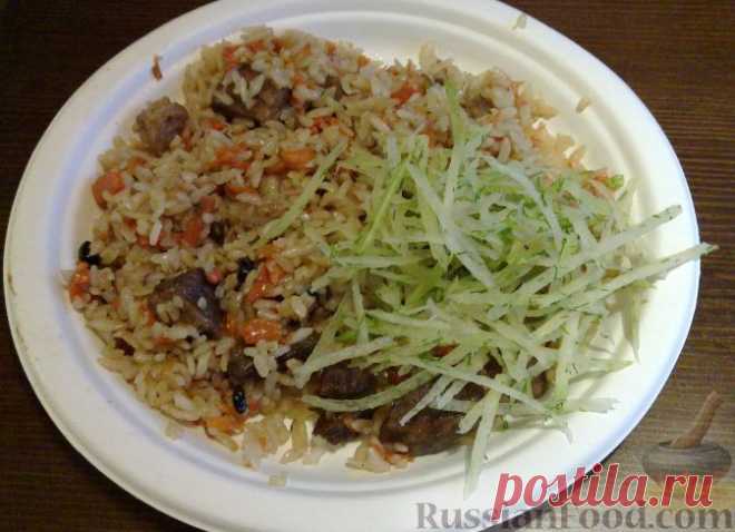 Рецепт: Плов по-узбекски на RussianFood.com