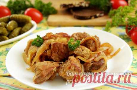 Свинина жареная на сковороде - вкуснее, чем шашлык