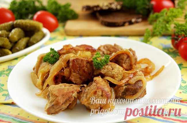 Свинина жареная на сковороде - вкуснее, чем шашлык