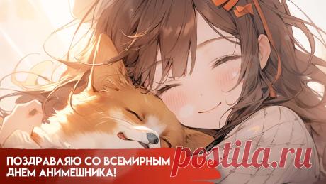 С Днем аниме поздравляю в апреле!
Пусть тебя радуют звуки капели,
Станет на сердце тепло и чудесно,
Жизнь протекать будет впрямь интересно! Открытки на Всемирный день анимешника!
