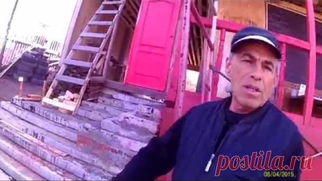 Построить дешевый дом своими руками.13 часть.13 число,пятница