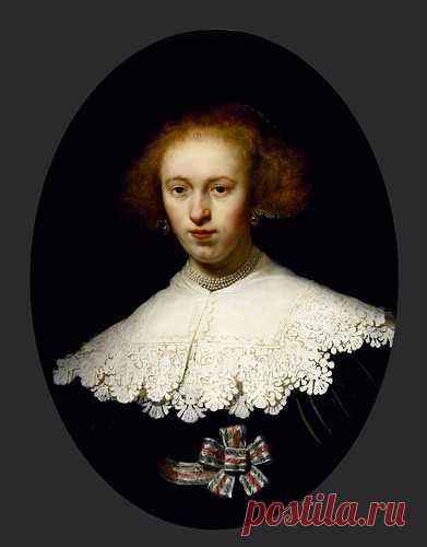 Rembrandt "Portrait of a Young Woman" 1633 | Rembrandt Harme… | Flickr