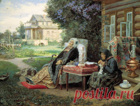 &quot;Всё в прошлом&quot;... - картина художника В. Максимова
