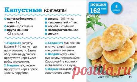 Капустные котлеты