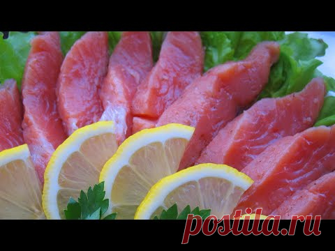 Малосольная горбуша нежная сочная как семга | Бомбический рецепт | Salt the salmon | La Marin