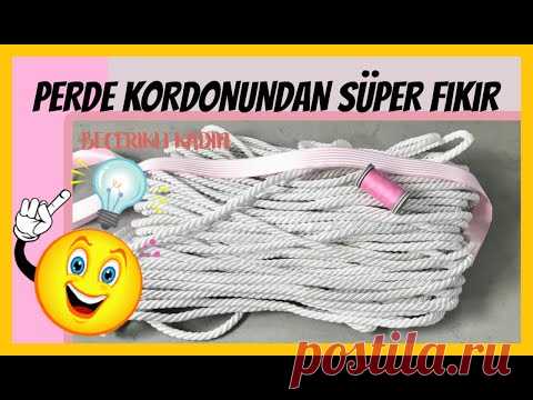 KORDONLA YAPIMI ÇOK KOLAY! Kolay Kendin Yap/Dıy/Ideas/Do It Yourself/Basket Homemade