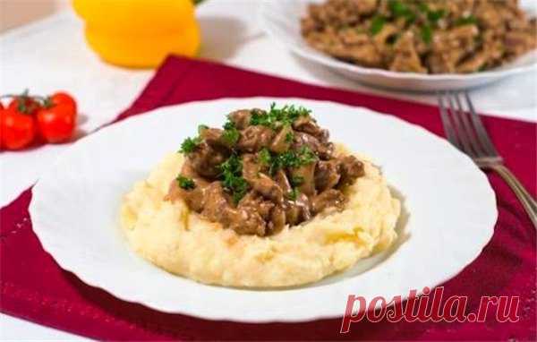 Бефстроганов в мультиварке – ресторанное блюдо | Краше Всех