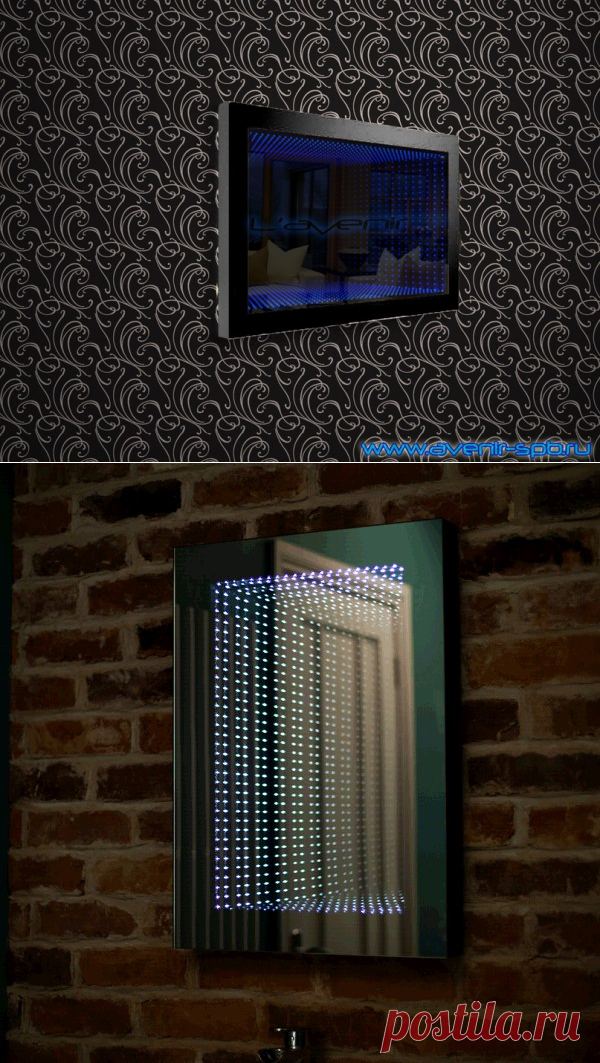 Зеркала с подсветкой L'avenir mirror
Предлагаем рассмотреть вариант изготовления предметов интерьера с эффектом бесконечности в Санкт-Петербурге.
Зеркало серии L'avenir X2 (800х500х35мм цвет эффекта на выбор: белый, синий, красный, зеленый) всего - 7990р.
L'avenir mirror - прикоснись к бесконечности
8-800-775-34-73
8-981-820-2