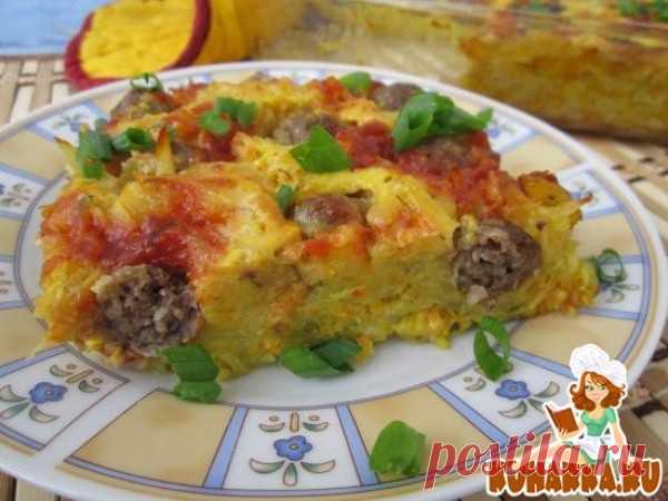 Рецепт картофельной запеканки с мясными шариками. Настоящий деликатес! — Сад Заготовка