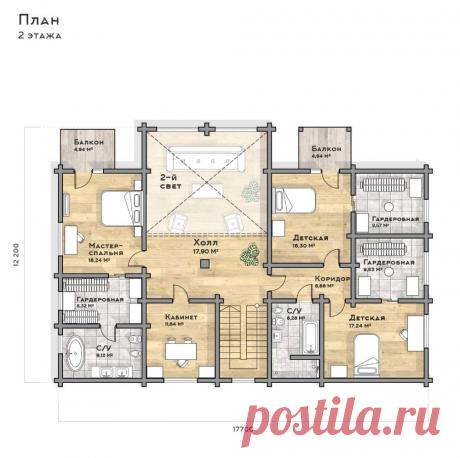 Проект дома в Завидово — цена строительства под ключ в компании Render House