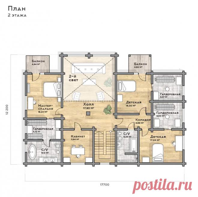 Проект дома в Завидово — цена строительства под ключ в компании Render House