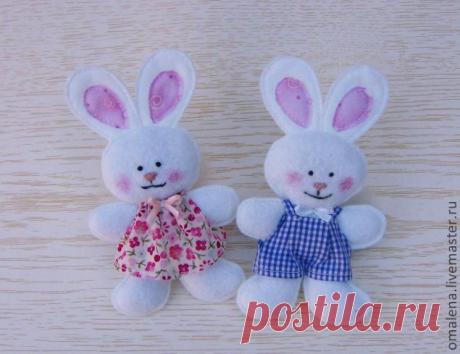 Зайка для малышей. - Ярмарка Мастеров - ручная работа, handmade