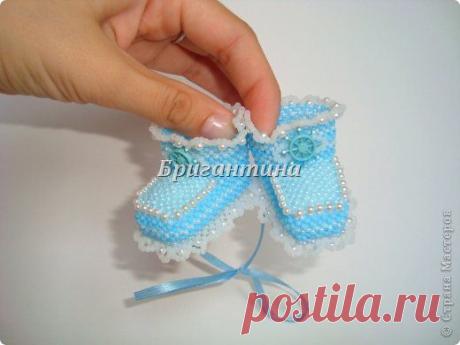 Бисерные пинетки. | Страна Мастеров