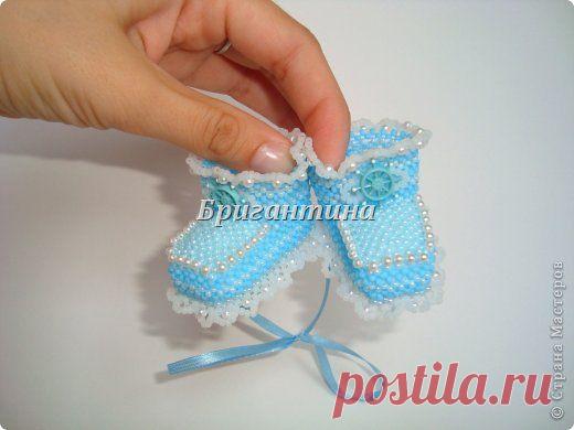 Бисерные пинетки. | Страна Мастеров