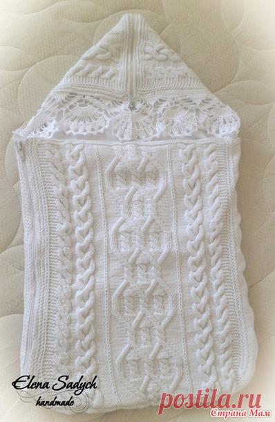 Конверт для новорожденного - Вязание - Страна Мам