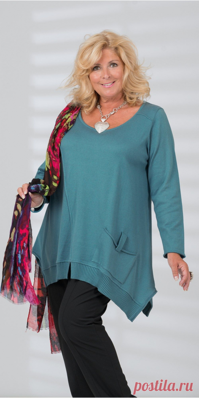 Box 2 petrol oversize pocket jumper at Box 2