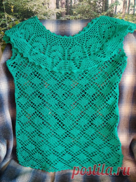 Летние кофточки крючком