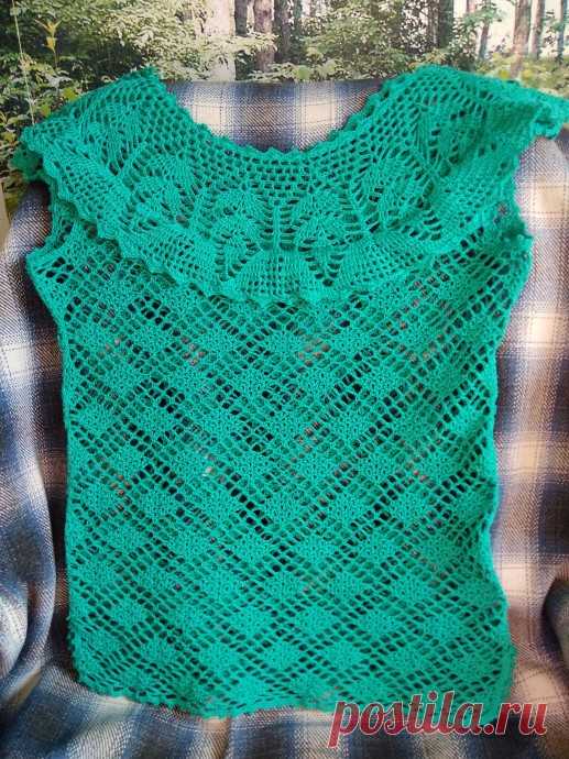 Летние кофточки крючком
