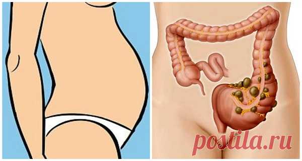 Это причина, почему вы чувствуете вздутие! Избавьтесь от вздутия и худейте ночью с этим удивительным рецептом