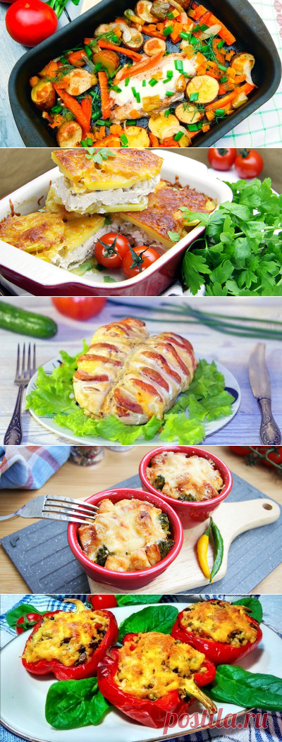 Куриные грудки в духовке со сметаной - 17 рецептов - 1000.menu
