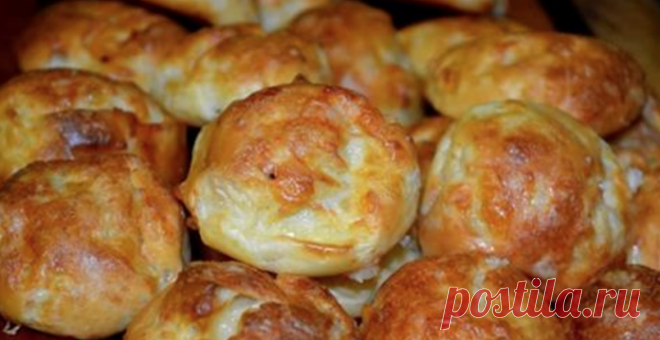 Сырные шарики в духовке - очень просто и оригинально