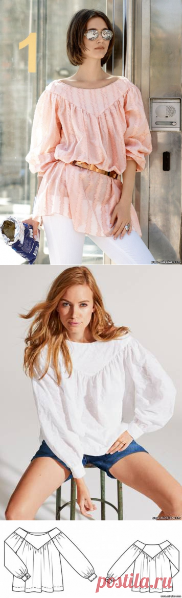 free pattern, pattern sewing, выкройка туники, кокетка, туника, выкройки скачать, шитье, Скачать, готовые выкройки, выкройки бесплатно