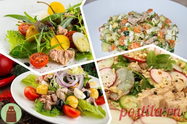 8 вкусных салатов из печени трески