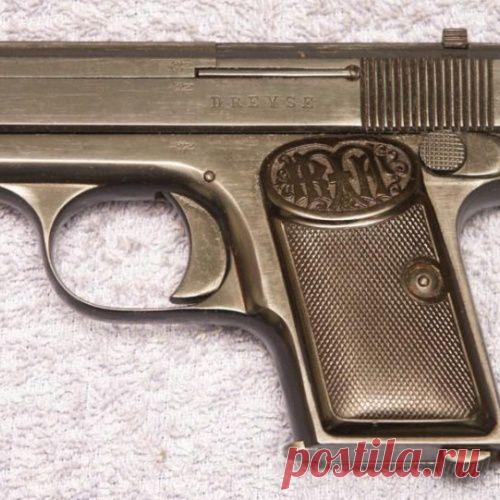 Жилетный пистолет Дрейзе калибра 6,35 мм (Dreyse 6.35mm Vest Pocket Pistol) и его разновидности