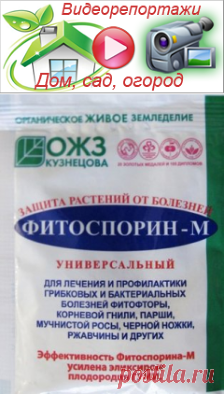 Фитоспорин М. Инструкция по применению