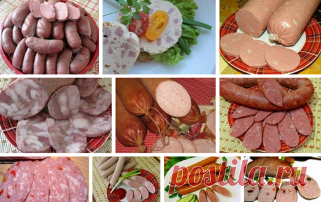 Подборка рецептов домашней колбасы