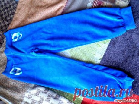 Велюровые брюки 1-2012 (рус. яз) модель 23 - Выкройки детской одежды - Страна Мам