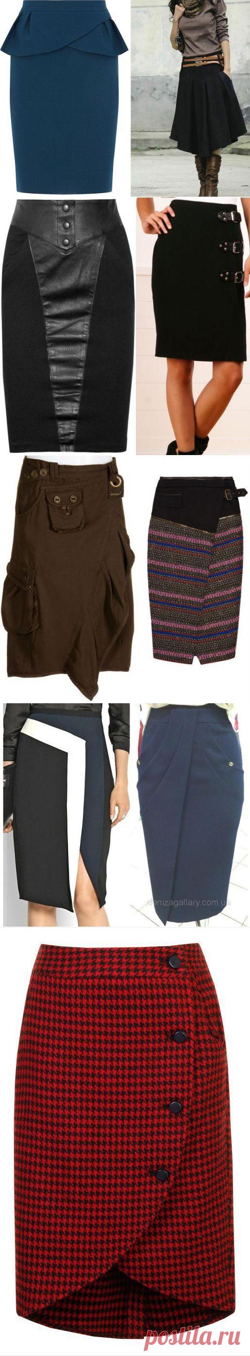 Побдорка юбок для вдохновения (без выкроек)