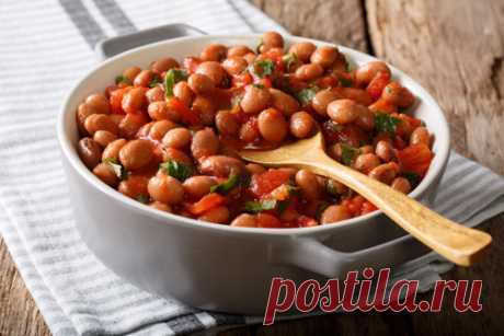 Фасоль в томатном соусе