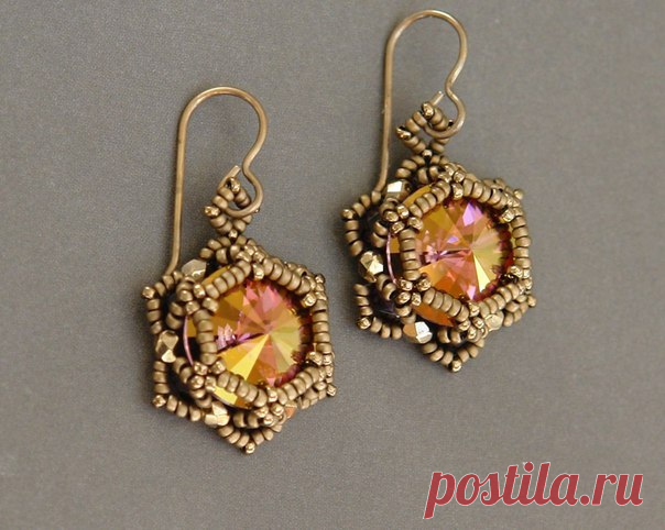 Серьги. Видео МК https://mycrafts.com/diy/sidonia-s-handmade-jewelry-s..