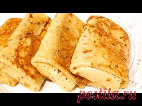 БЛИНЫ (Блинчики) с МЯСОМ. Как Приготовить ВКУСНЫЕ Блины с Мясом. Pancakes with meat recipe