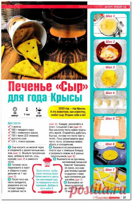 Печенье &quot;Сыр&quot; для года Крысы
