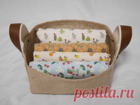 Storage Fabric Box Tutorial ~ DIY Tutorial Ideas!