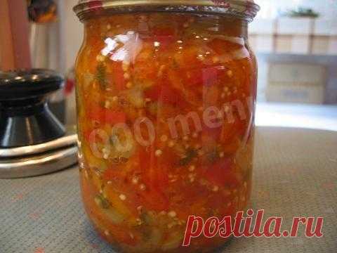 Овощной салат на зиму рецепт с фото - 1000.menu