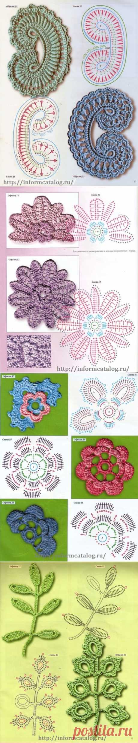 Узоры для ирландского вязания | Ниточка