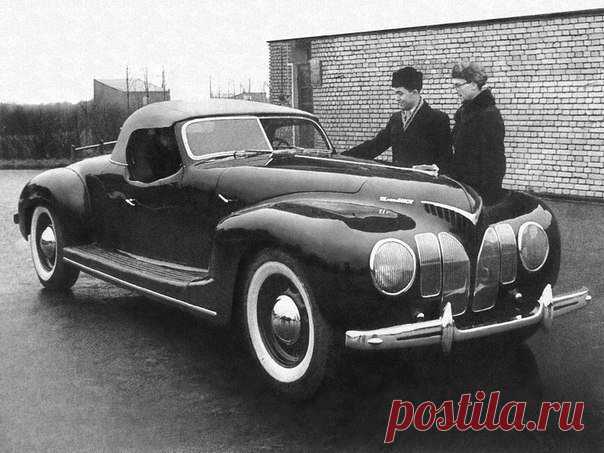Спортивный советский автомобиль ЗИС-101-