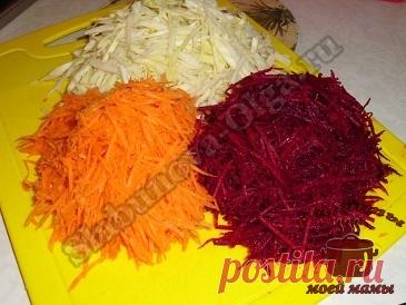 Овощи по-корейски. Рецепт. Фото