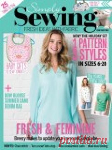 Simply Sewing №33 2017 (шитье)