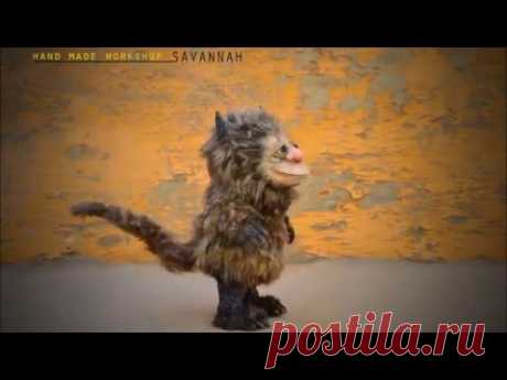 Мастер-класс каркасной куклы из полимерной глины. Часть 1.  Tutorial. Doll polymer clay. Part 1